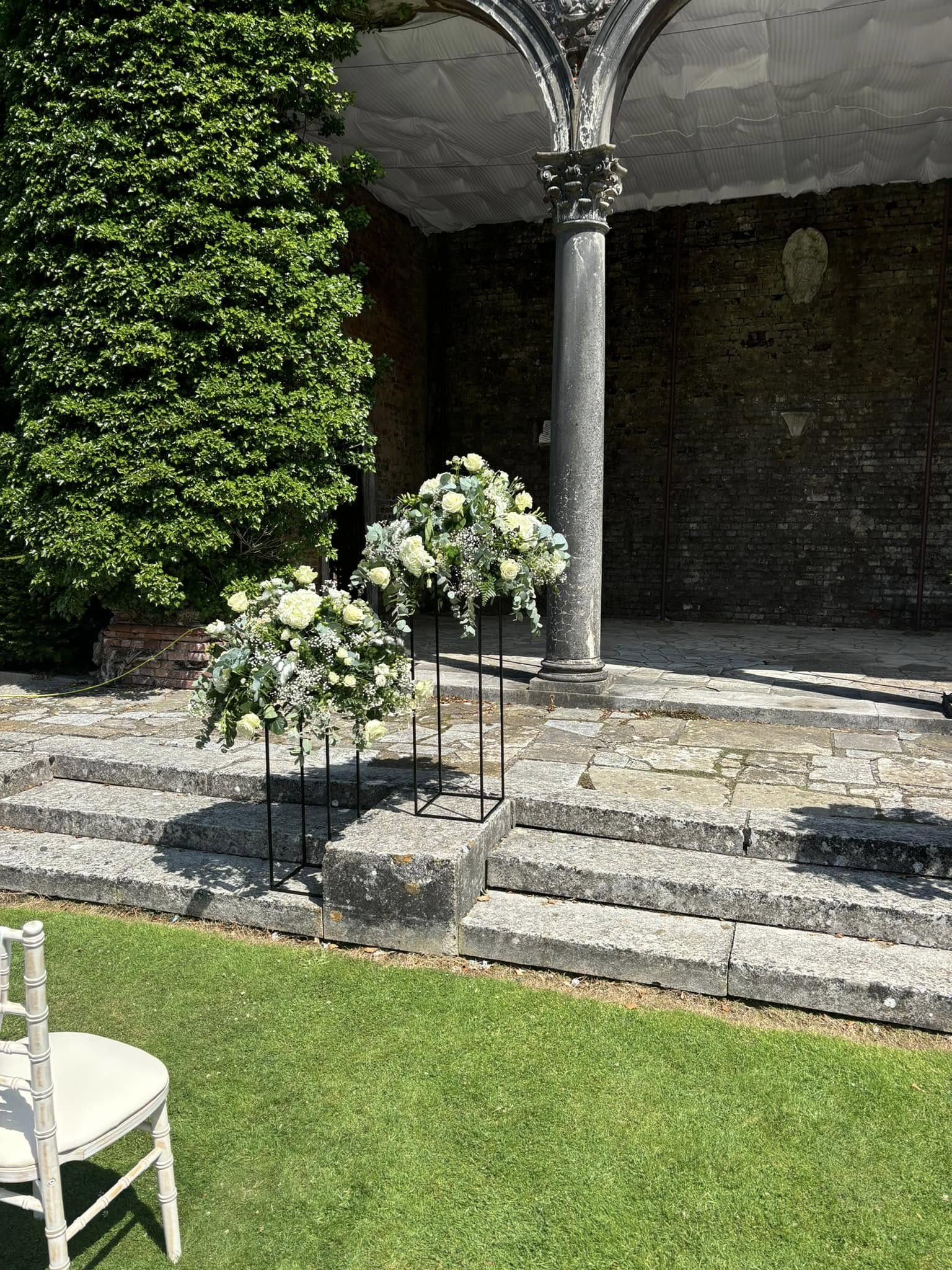 Wedding ceremony flowers Kent